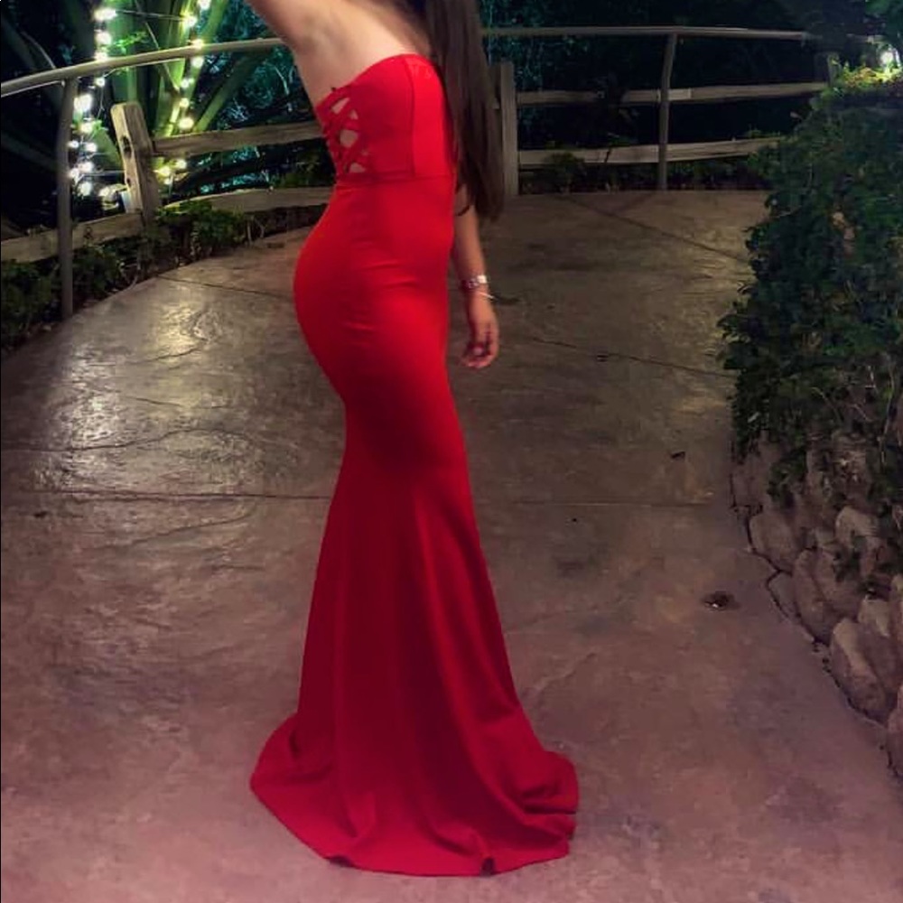 Windsor Red Gala Prom Dress